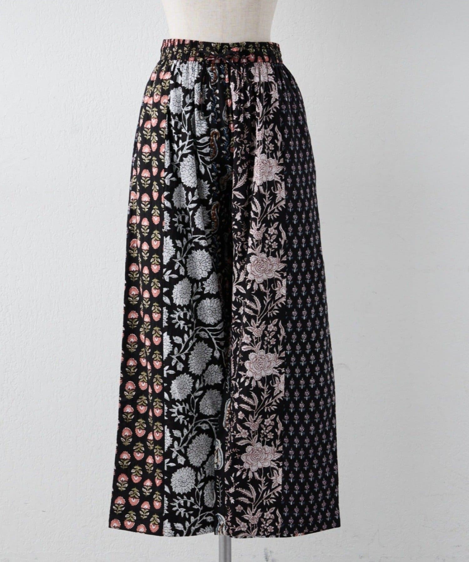 Remind me and forever(リマインドミーアンドフォーエバー) 【nane】【India series】パッチワークストライプパンツ