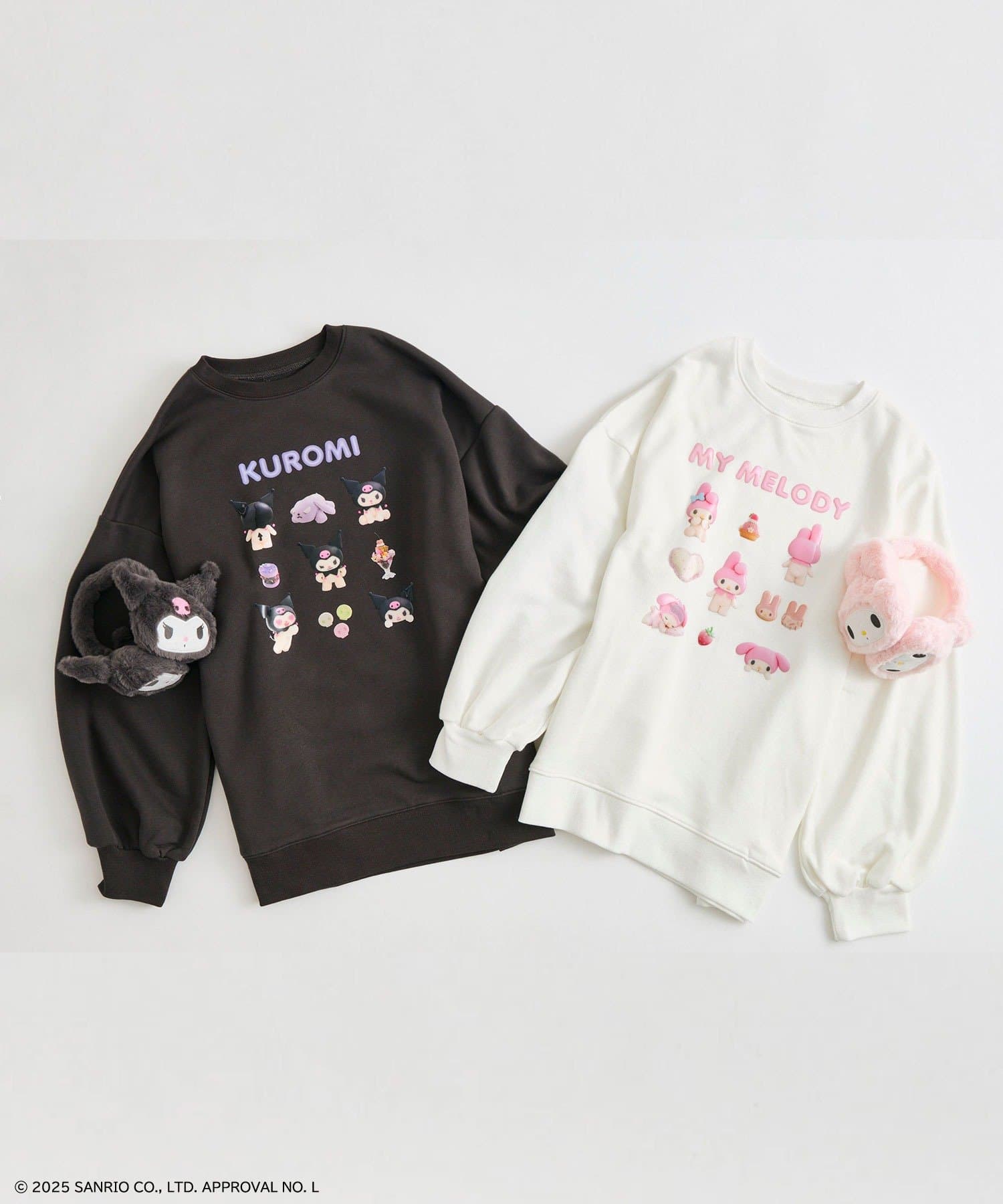 OLIVE des OLIVE(オリーブ デ オリーブ) メロクロ　スウェット