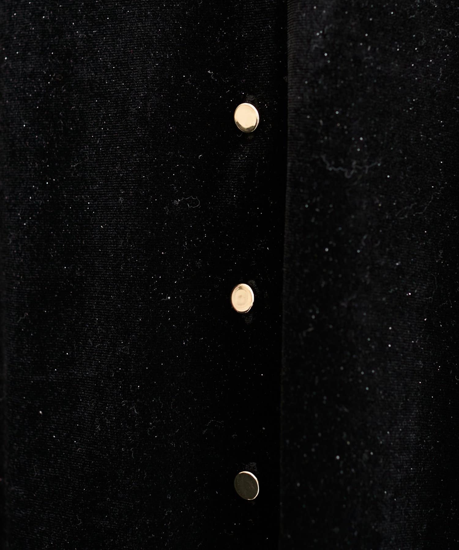 natural couture(ナチュラルクチュール) ラメベロアクルーネックカーディガン