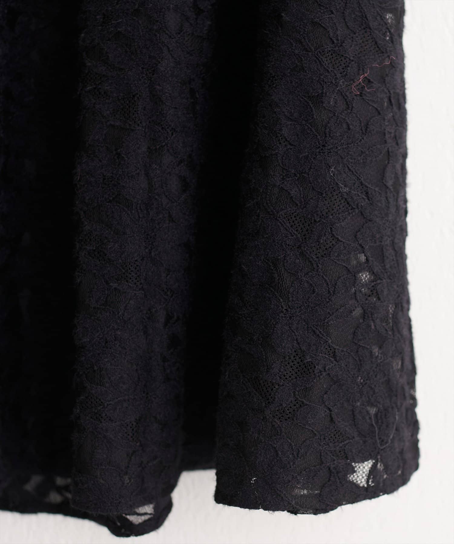 natural couture(ナチュラルクチュール) 起毛レーススカート