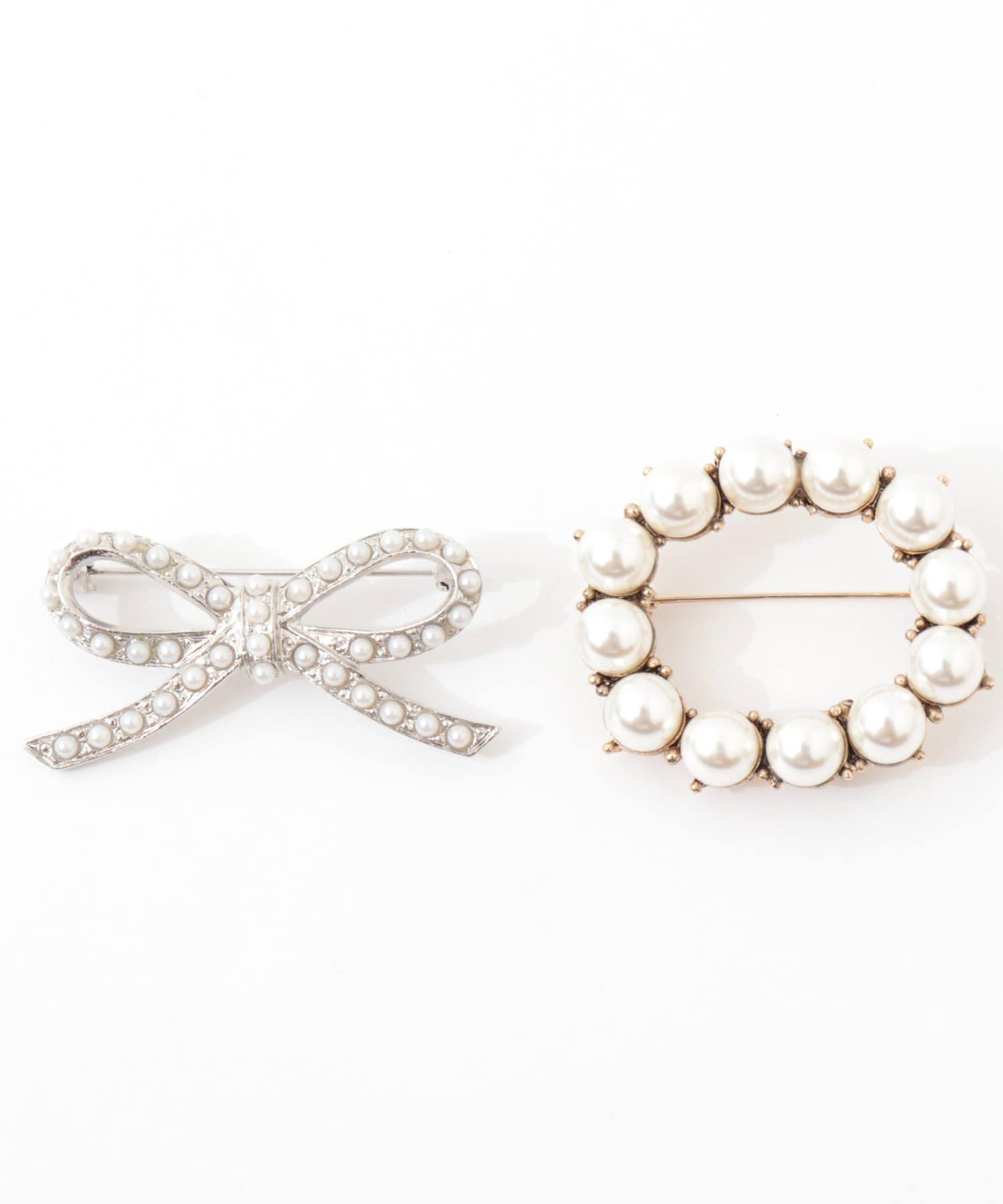 NOLLEY'S(ノーリーズ) 【NOLLEYS goods】リングパールブローチ