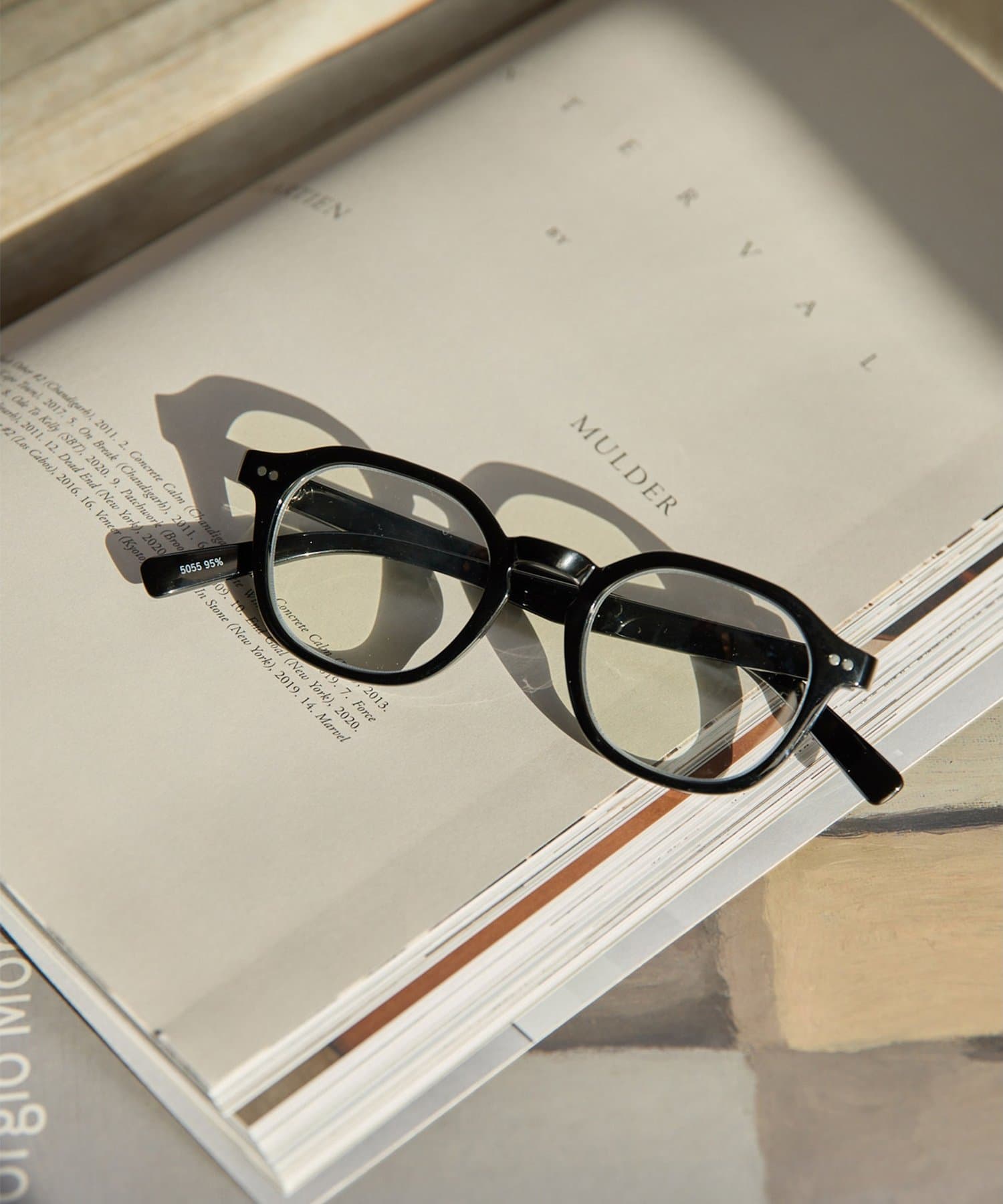 Whim Gazette(ウィム ガゼット) ＜インフルエンサーコラボ＞【THE PAUSE】メガネ