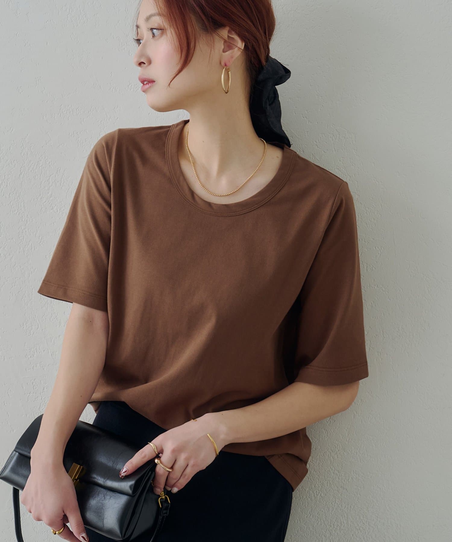 DISCOAT(ディスコート) 【Noka】接触冷感Uネック半袖T