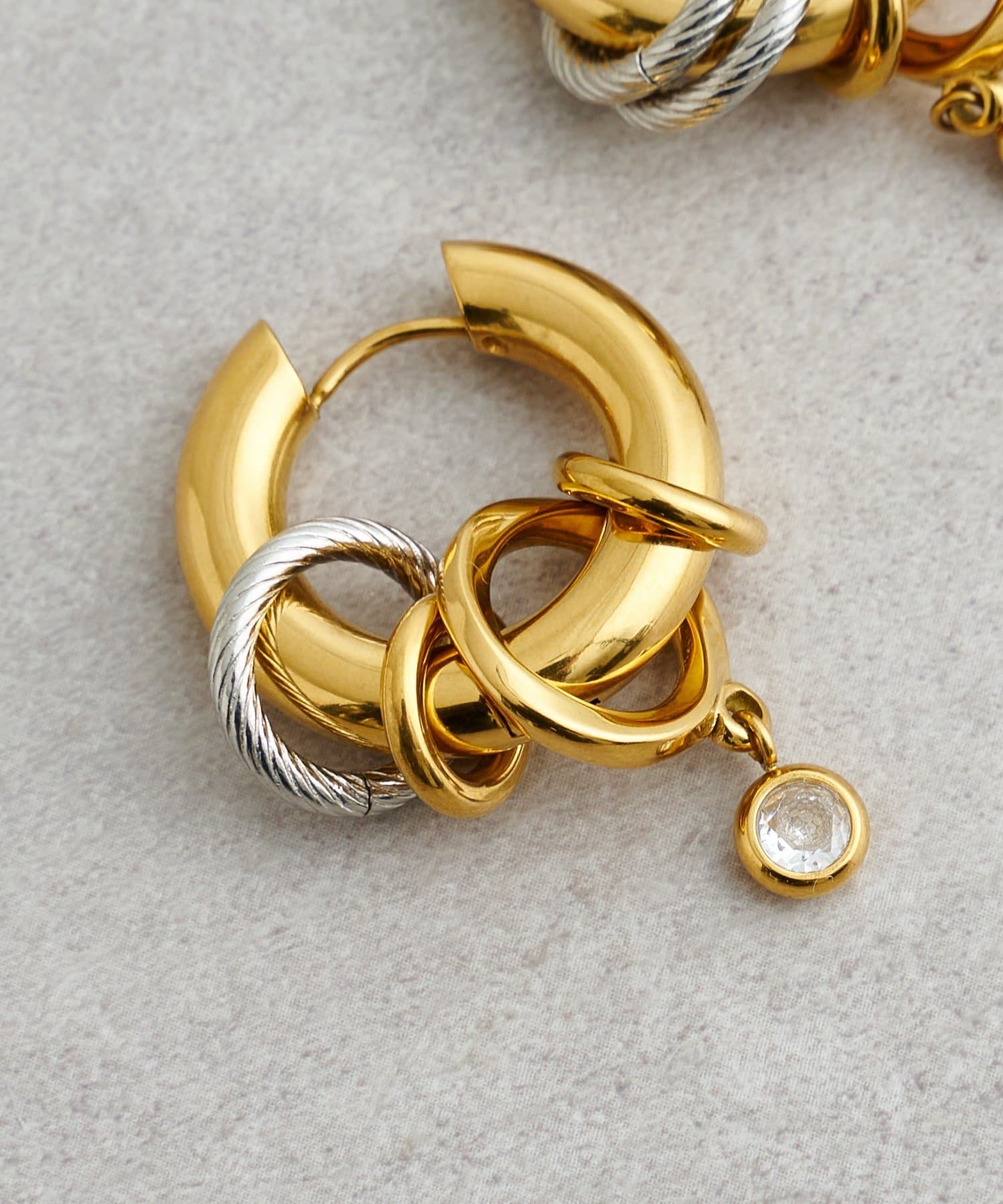 SHENERY(シーナリー) カスタムリングフープピアス