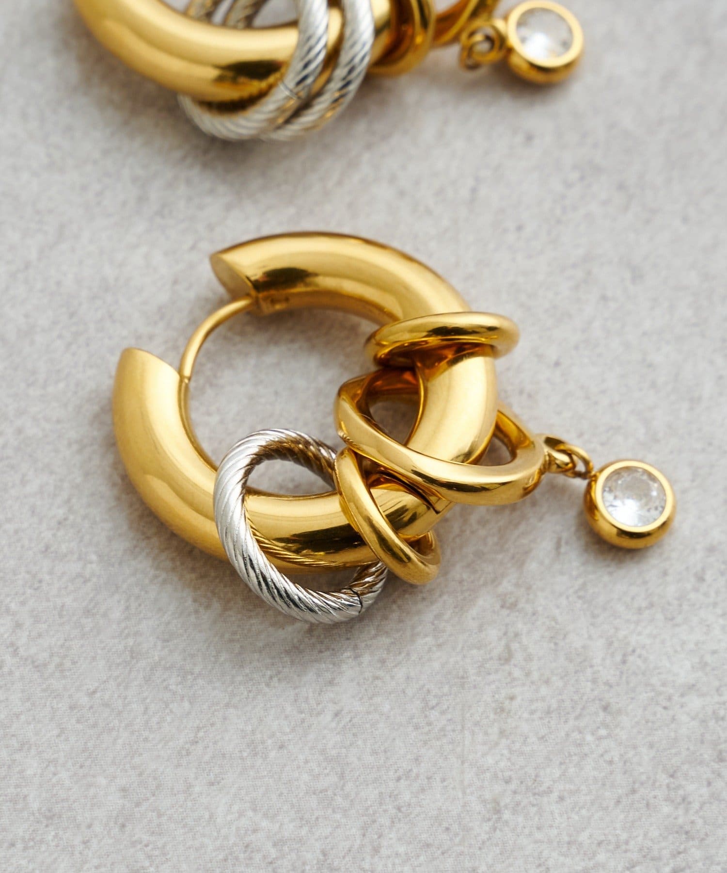 SHENERY(シーナリー) カスタムリングフープピアス