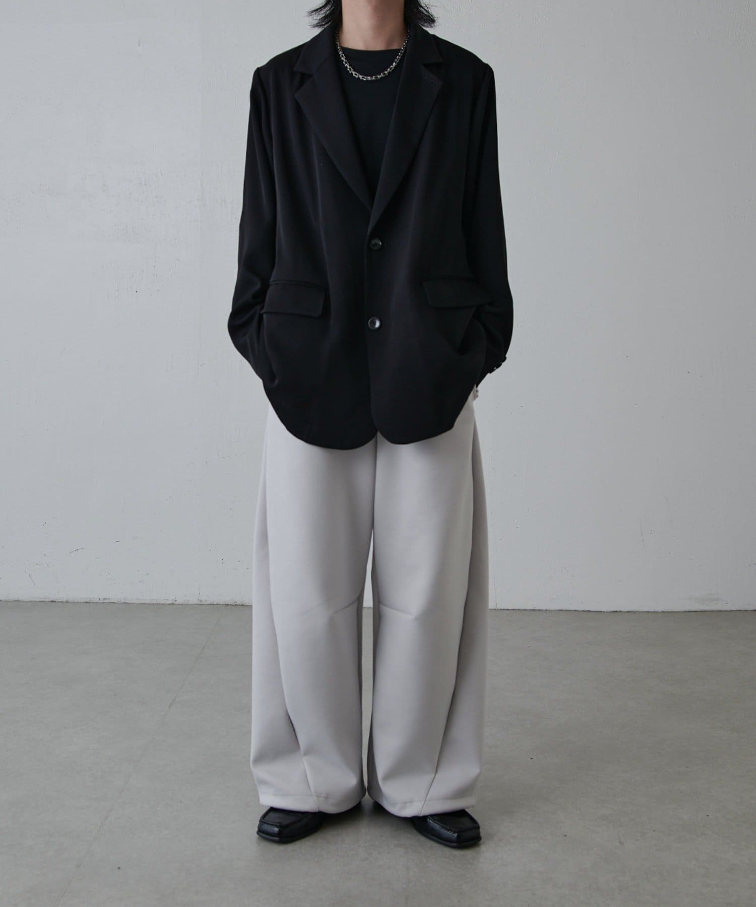 Lui's(ルイス) リラックス カーブパンツ