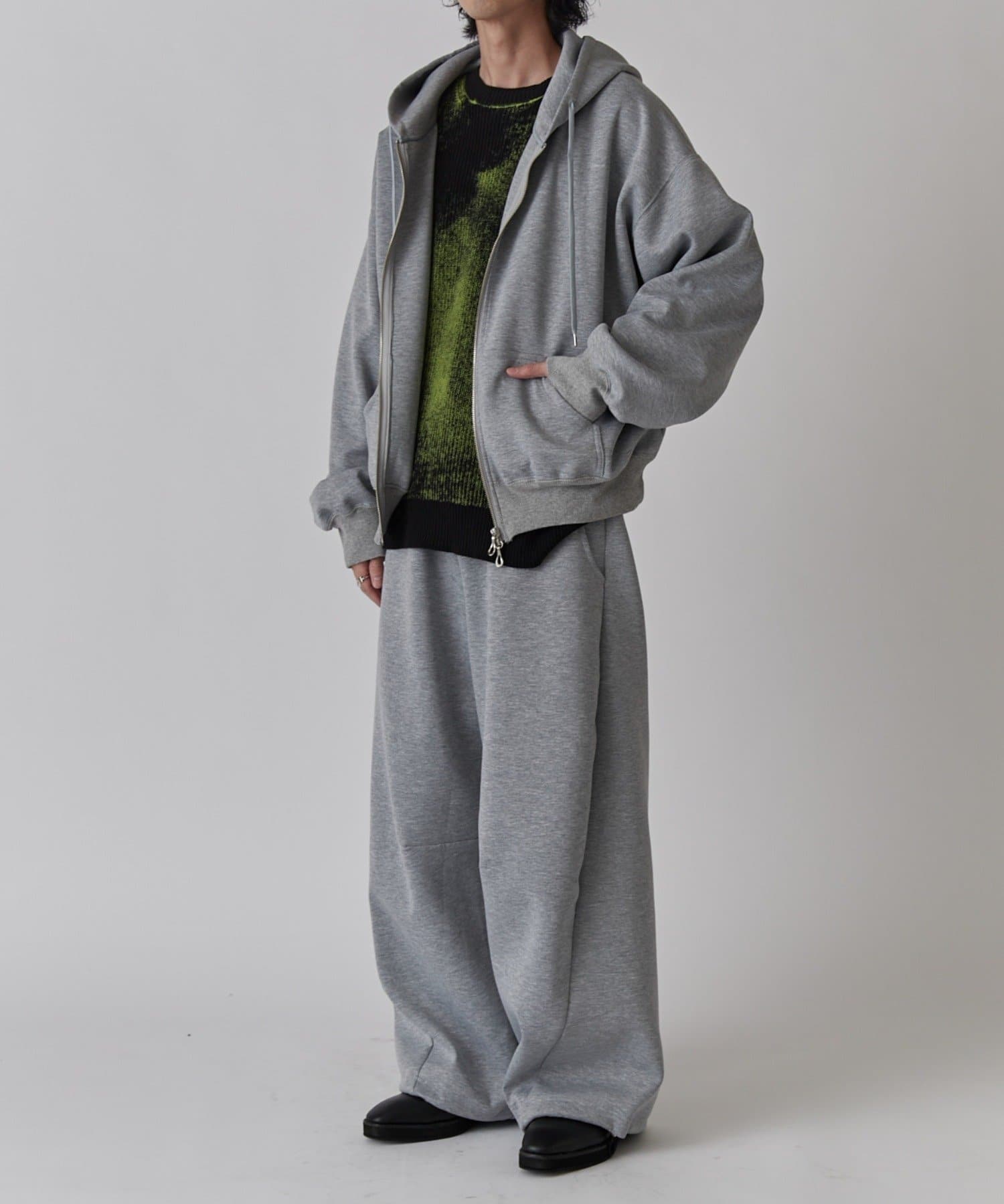 Lui's(ルイス) リラックス フードジップブルゾン