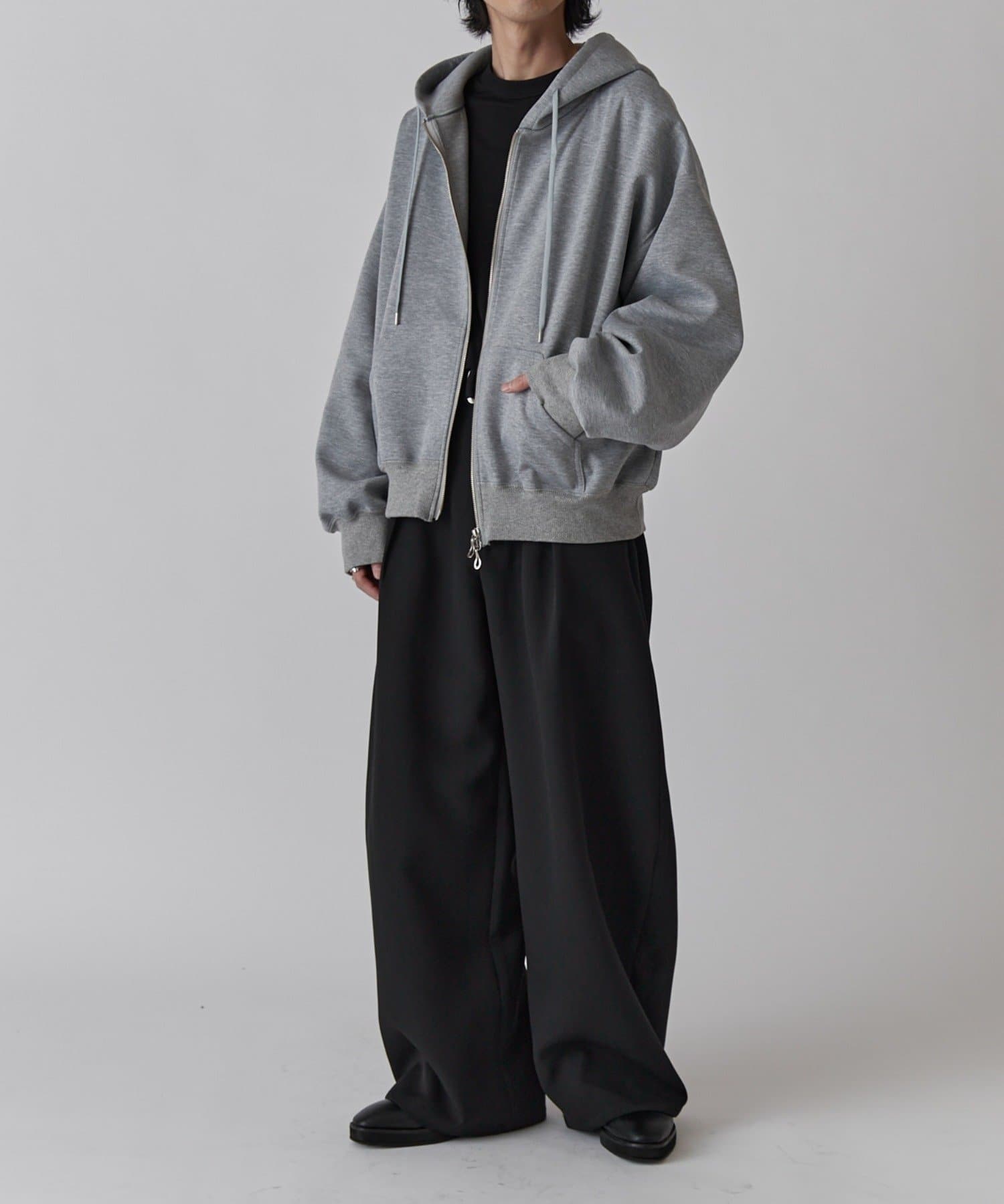 Lui's(ルイス) リラックス フードジップブルゾン