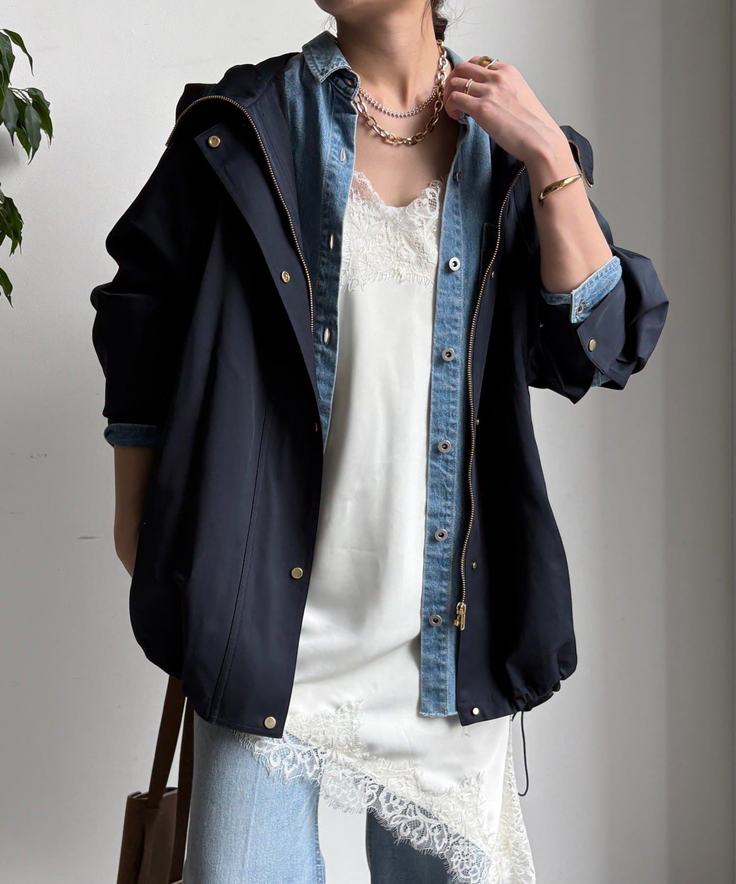 DOUDOU(ドゥドゥ) スタンドフーディーMA1