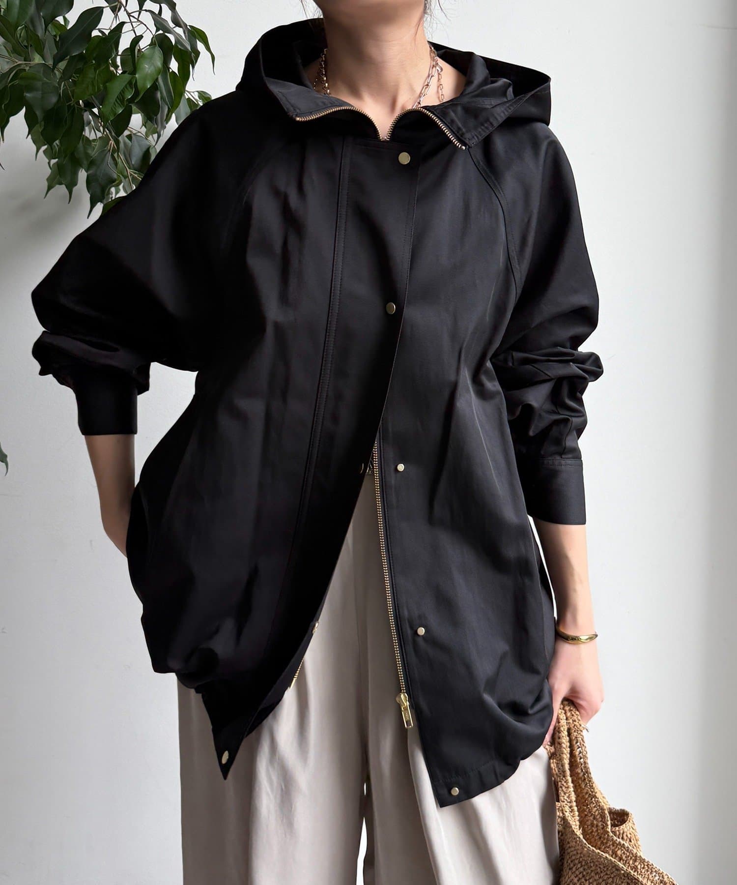 DOUDOU(ドゥドゥ) スタンドフーディーMA1