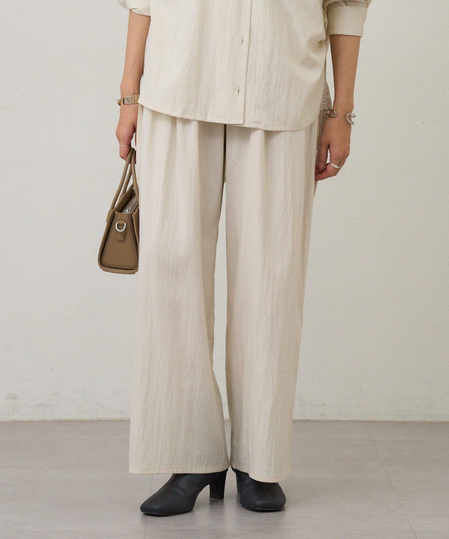 SHENERY(シーナリー) 【26SS予約】3タックイージーパンツ