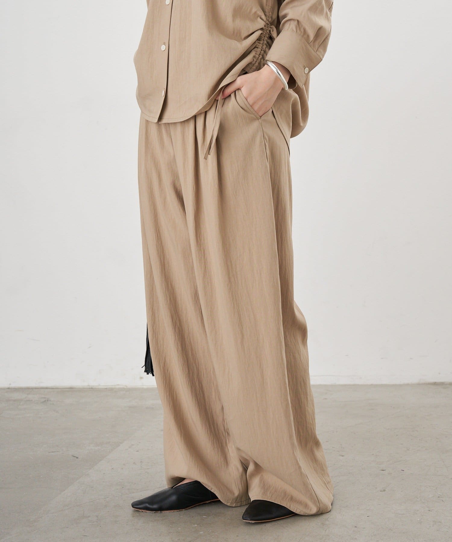 SHENERY(シーナリー) 【26SS予約】3タックイージーパンツ