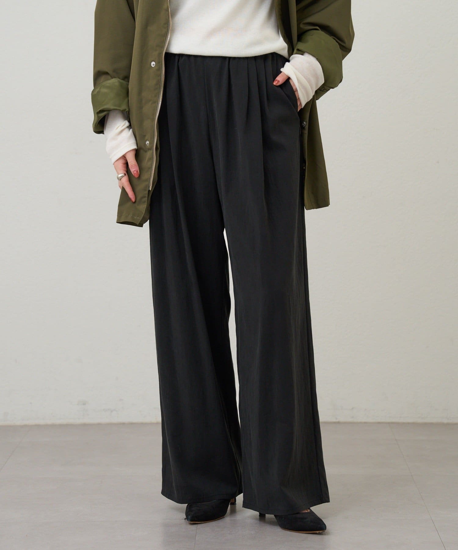 SHENERY(シーナリー) 【26SS予約】3タックイージーパンツ