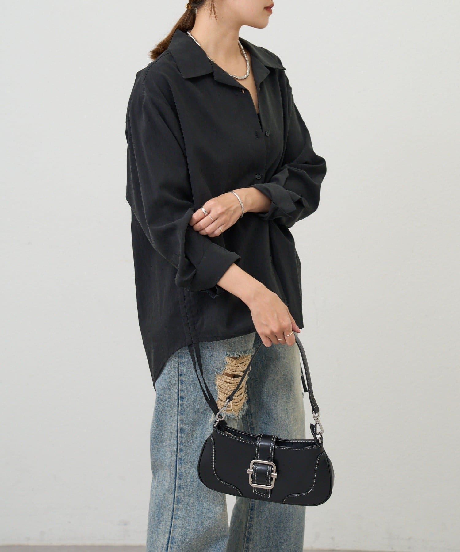 SHENERY(シーナリー) 【26SS予約】オープンカラーシャツ