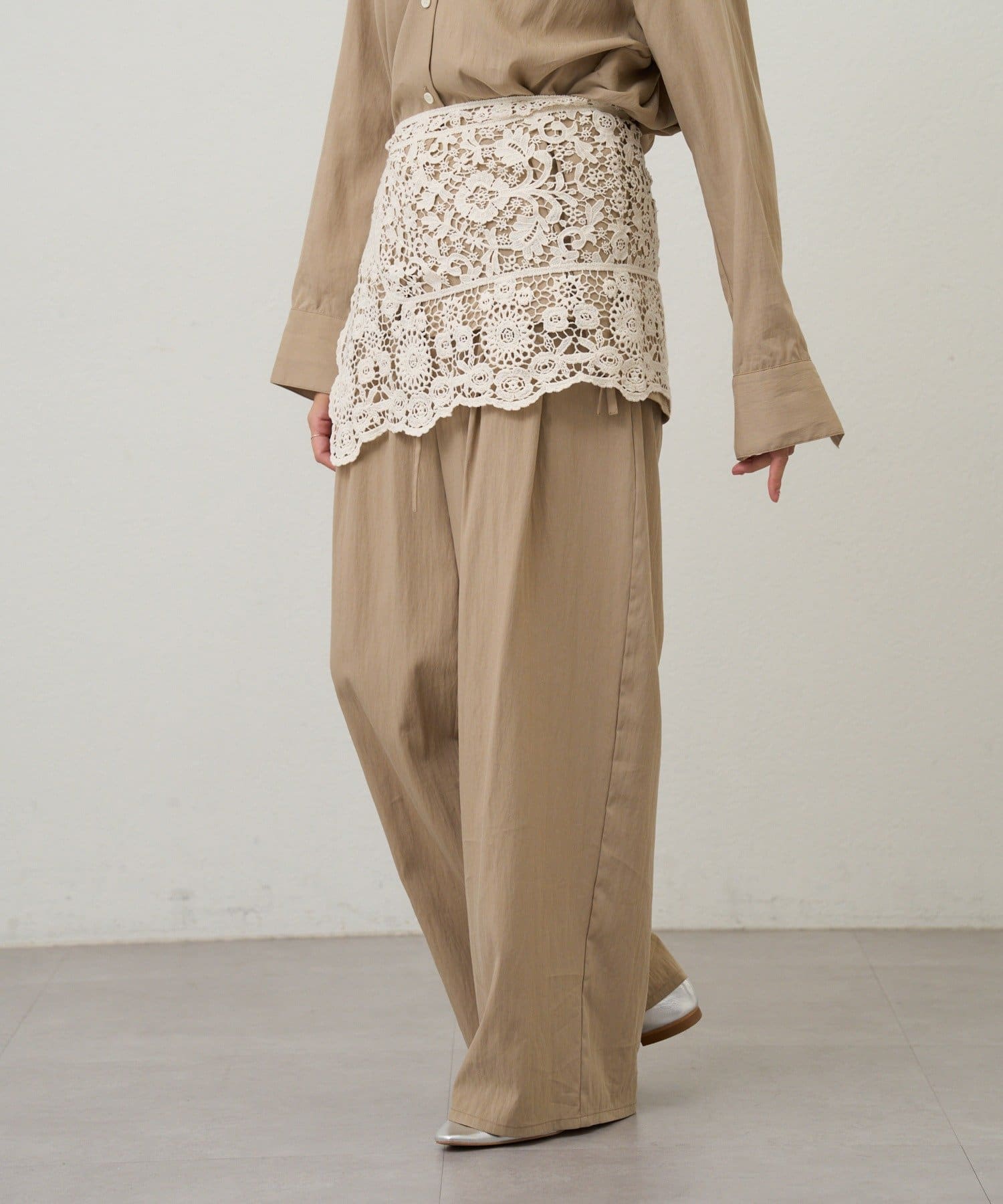 SHENERY(シーナリー) 【26SS予約】レースショール