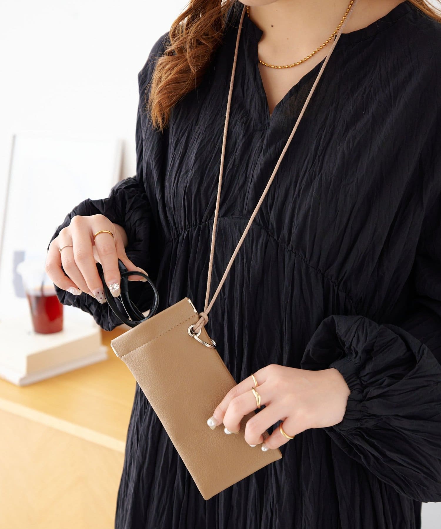 DISCOAT(ディスコート) 【Enlude/ユニセックス】クロシェットライクネックケース