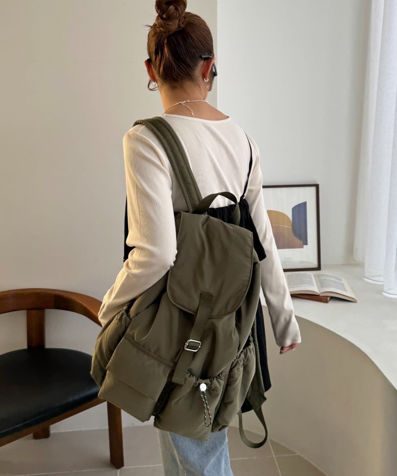 DISCOAT(ディスコート) 【Enlude/ユニセックス】パデットナイロンミリタリーリュック