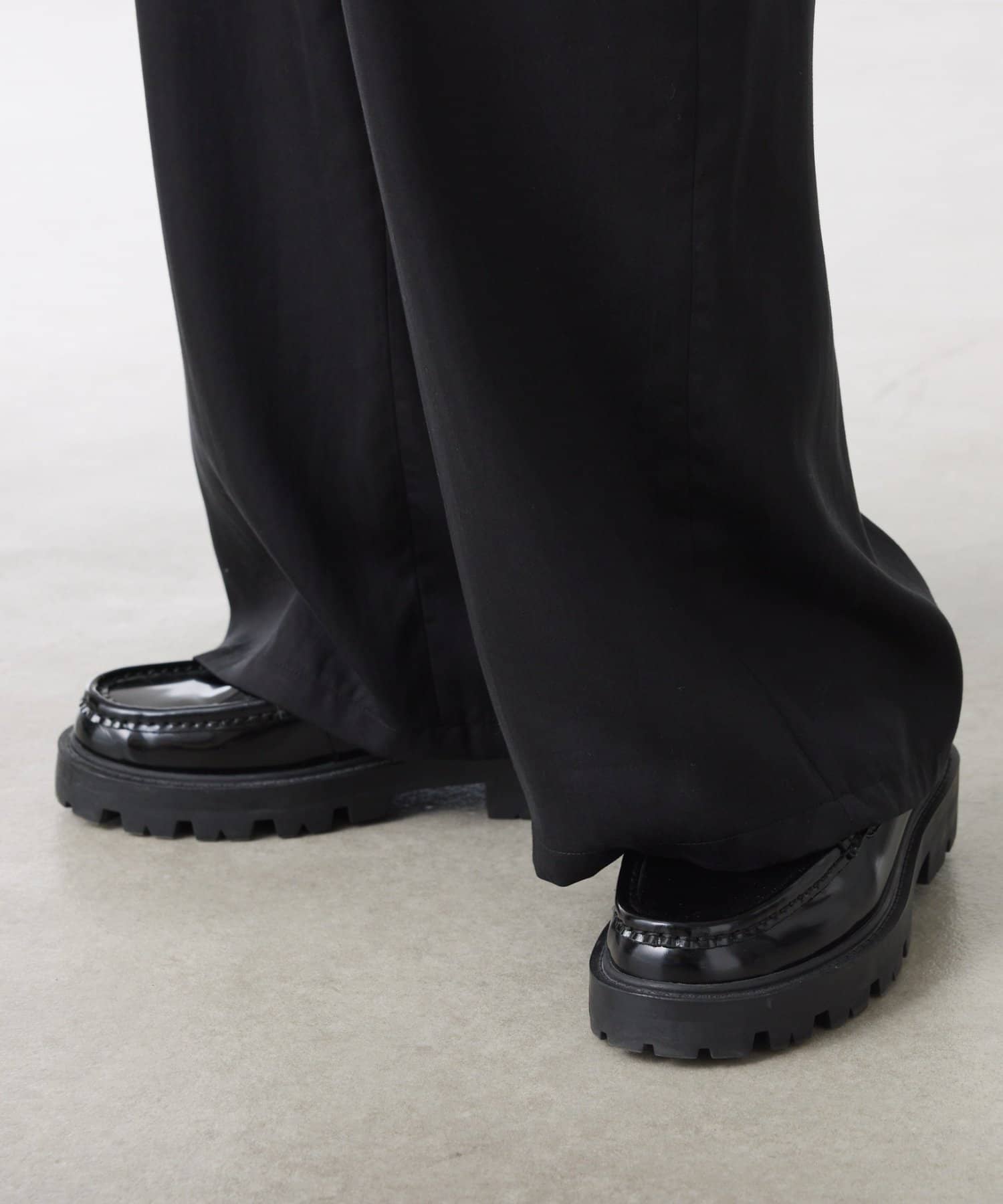 COLLAGE GALLARDAGALANTE(コラージュ ガリャルダガランテ) 【ロングシーズン使える】ラッフルサスペンダーパンツ