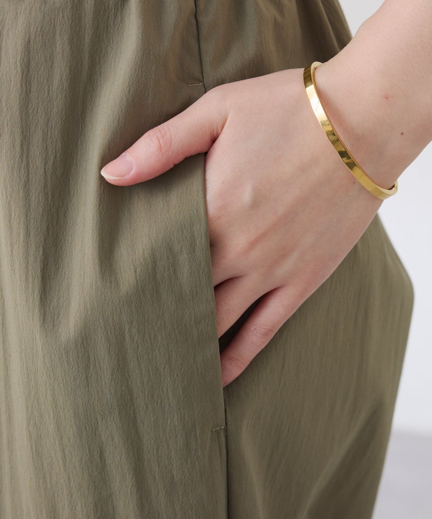 COLLAGE GALLARDAGALANTE(コラージュ ガリャルダガランテ) 【総ゴム×ベルトループ】タフタタックパンツ