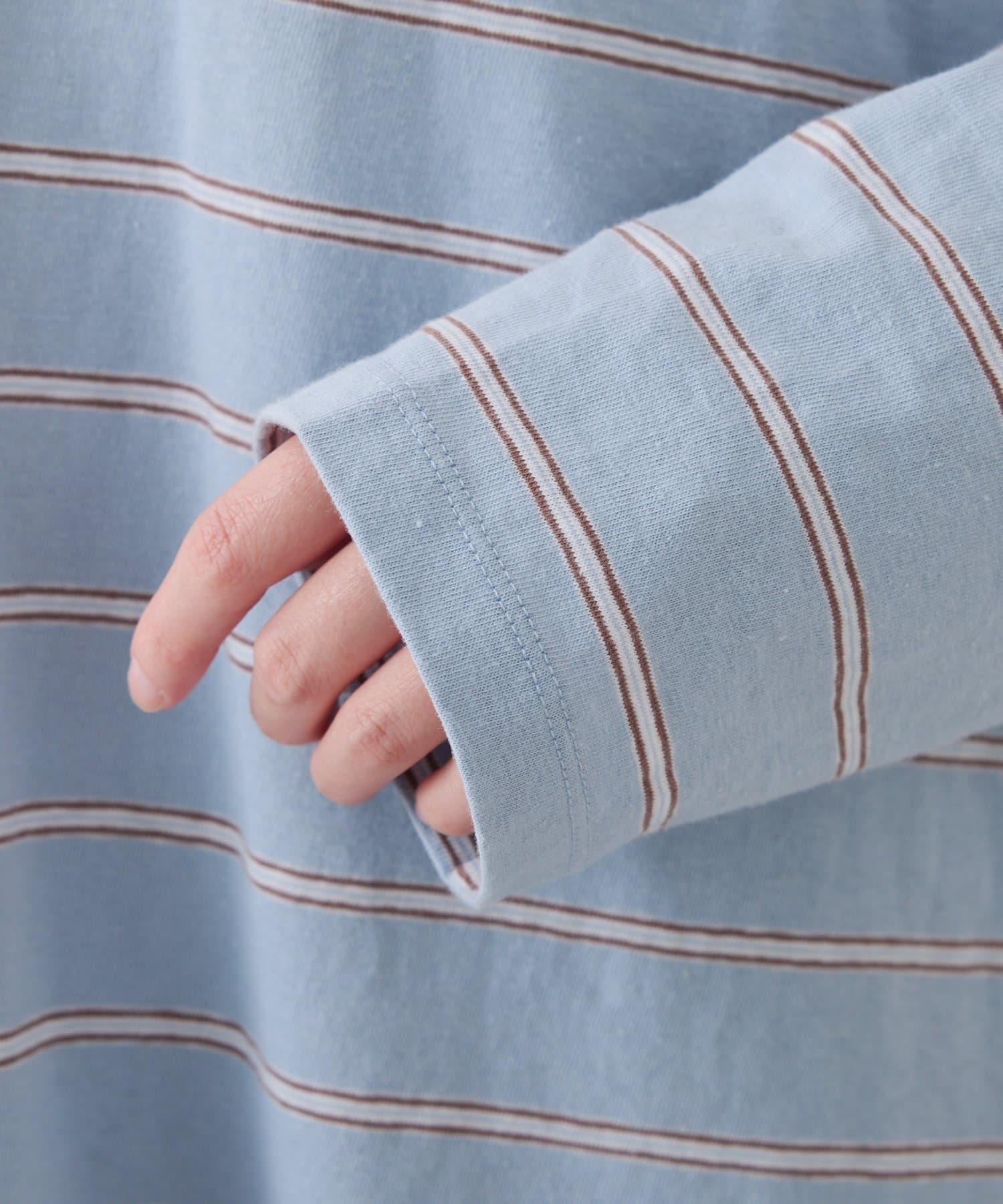 COLLAGE GALLARDAGALANTE(コラージュ ガリャルダガランテ) 【大人のラガーシャツ】ポロボーダーチュニック