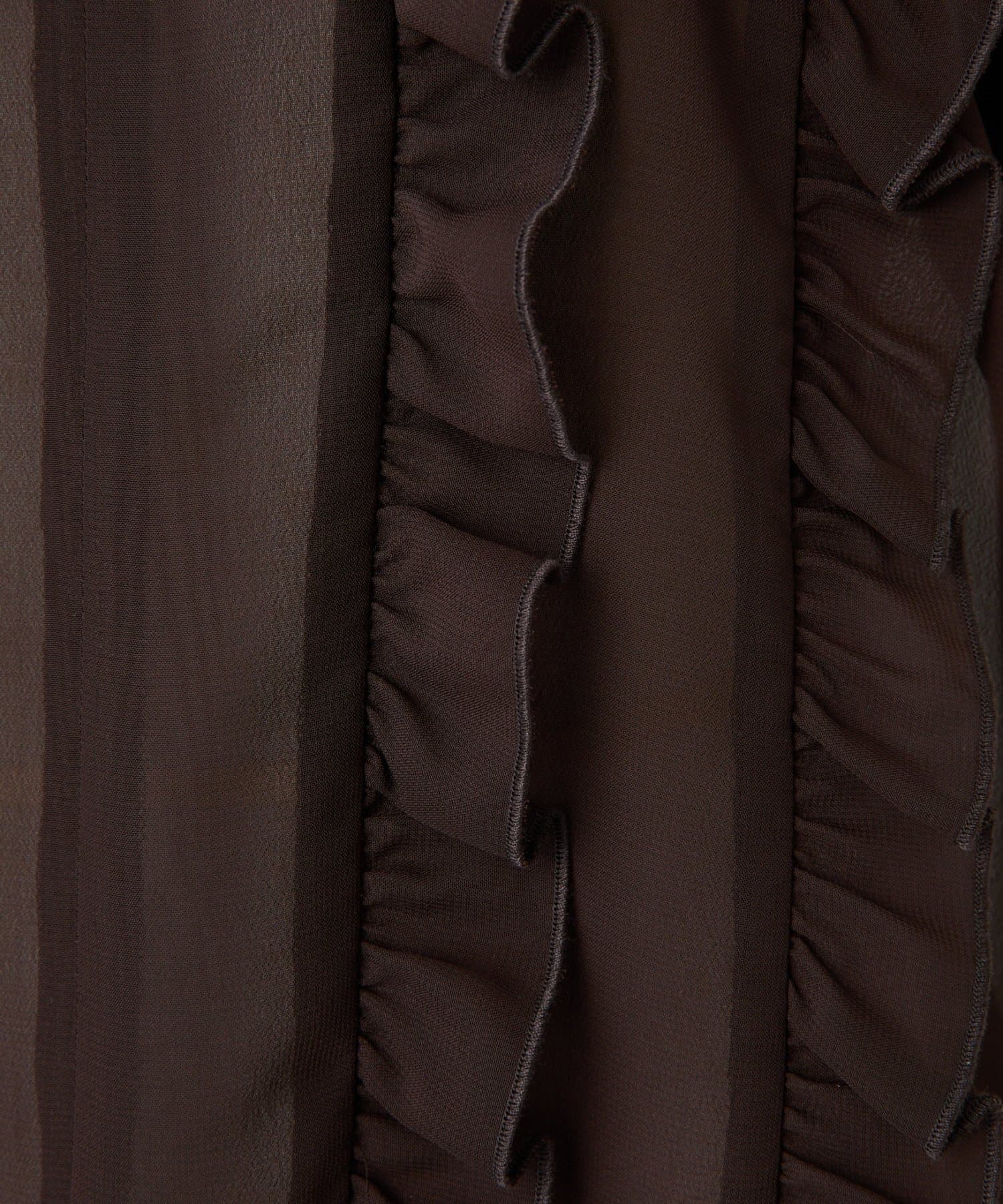 COLLAGE GALLARDAGALANTE(コラージュ ガリャルダガランテ) ラッフルシアーブラウス