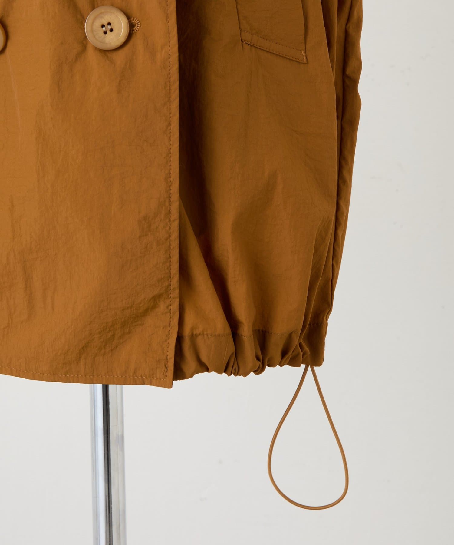 COLLAGE GALLARDAGALANTE(コラージュ ガリャルダガランテ) 【軽量200g！】エアーナイロンミドルトレンチコート