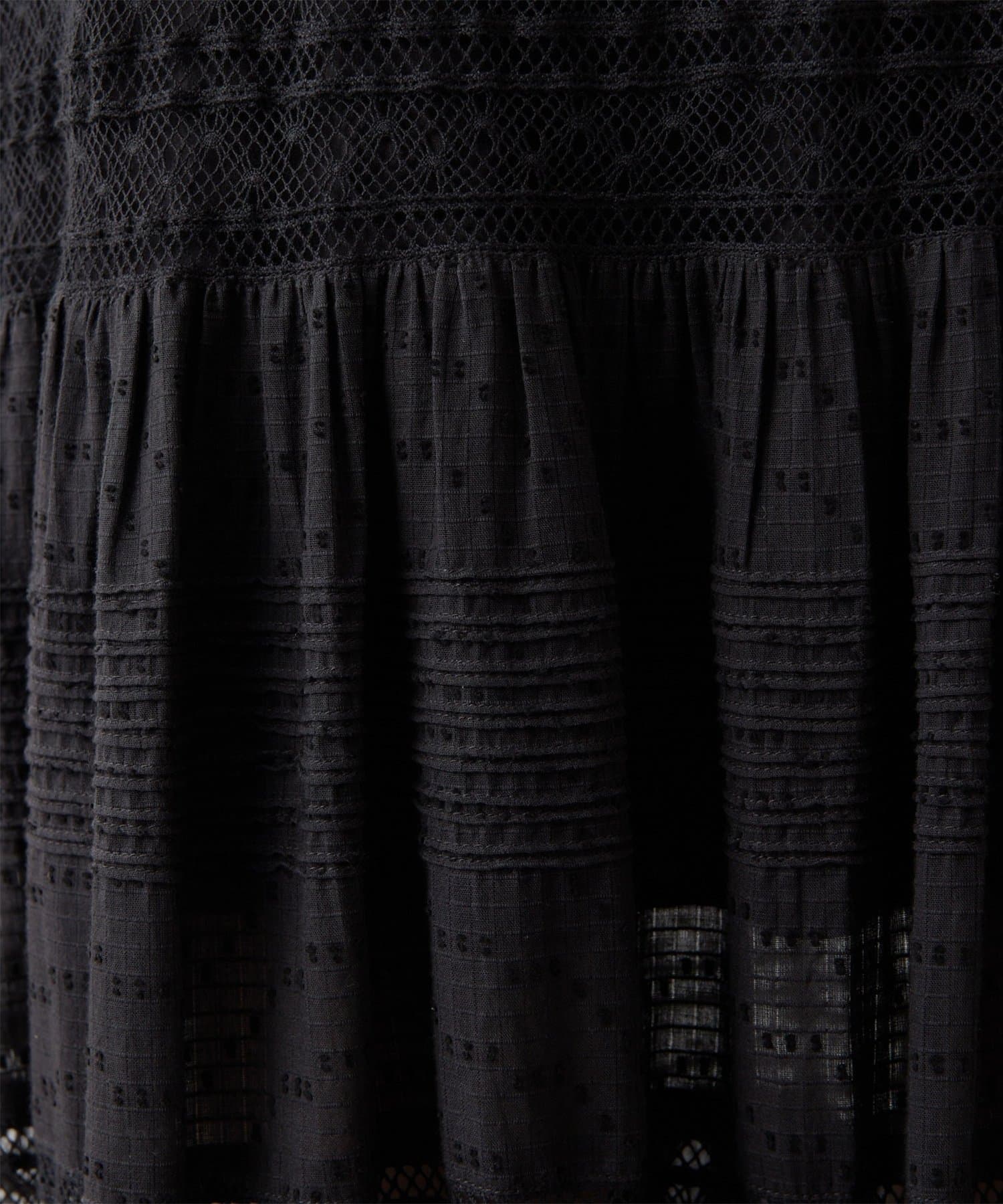 Whim Gazette(ウィム ガゼット) コットンギャザーマキシスカート