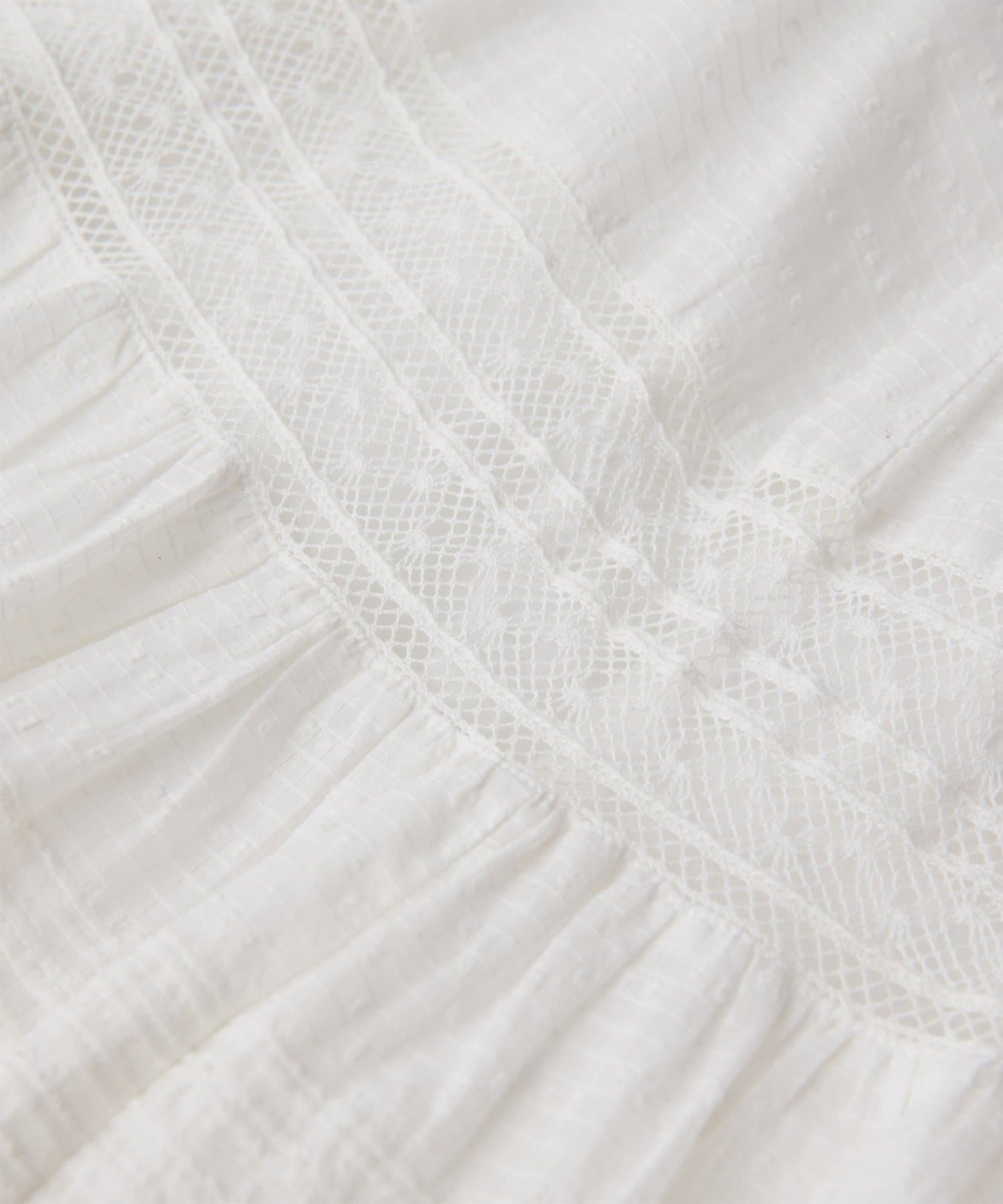 Whim Gazette(ウィム ガゼット) コットンギャザーマキシスカート