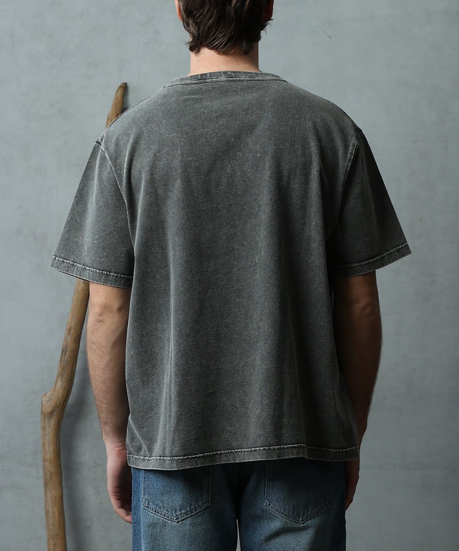 COLONY 2139(コロニー トゥーワンスリーナイン) 【paradigm】バイオ加工クルーネックフェードT半袖