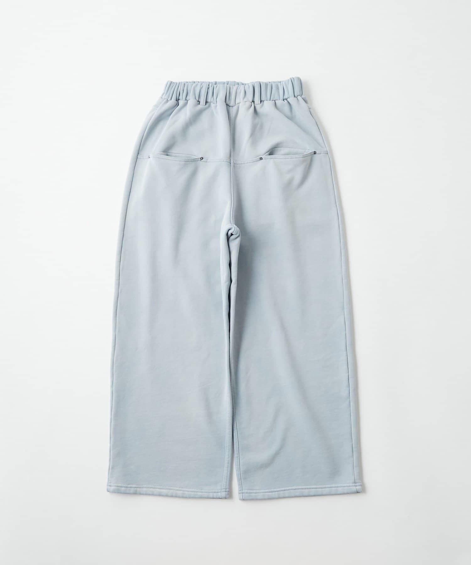 WHO’S WHO gallery(フーズフーギャラリー) スラッシュポケットウォッシュドスウェットイージーパンツ