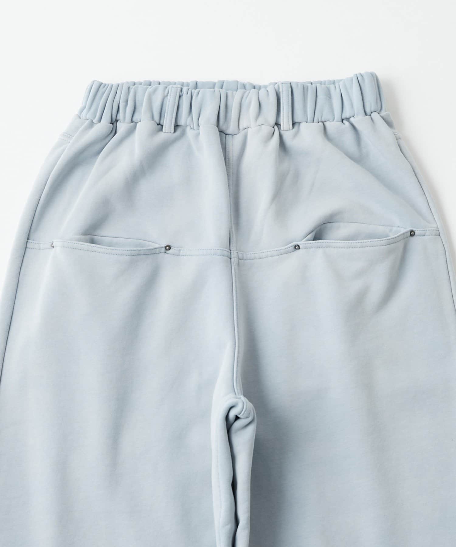 WHO’S WHO gallery(フーズフーギャラリー) スラッシュポケットウォッシュドスウェットイージーパンツ