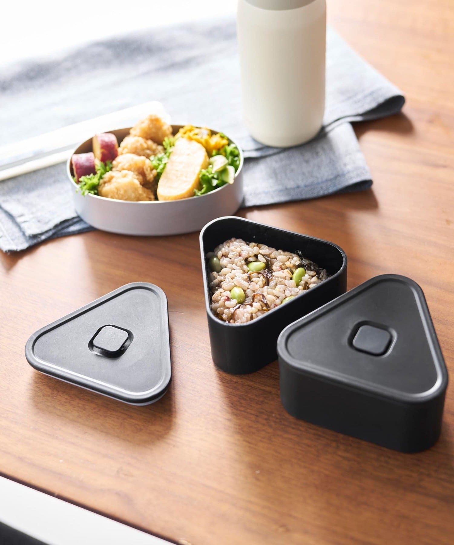 BIRTHDAY BAR(バースデイバー) 【tower タワー】バルブ付き密閉おにぎりケース タワー 2個組