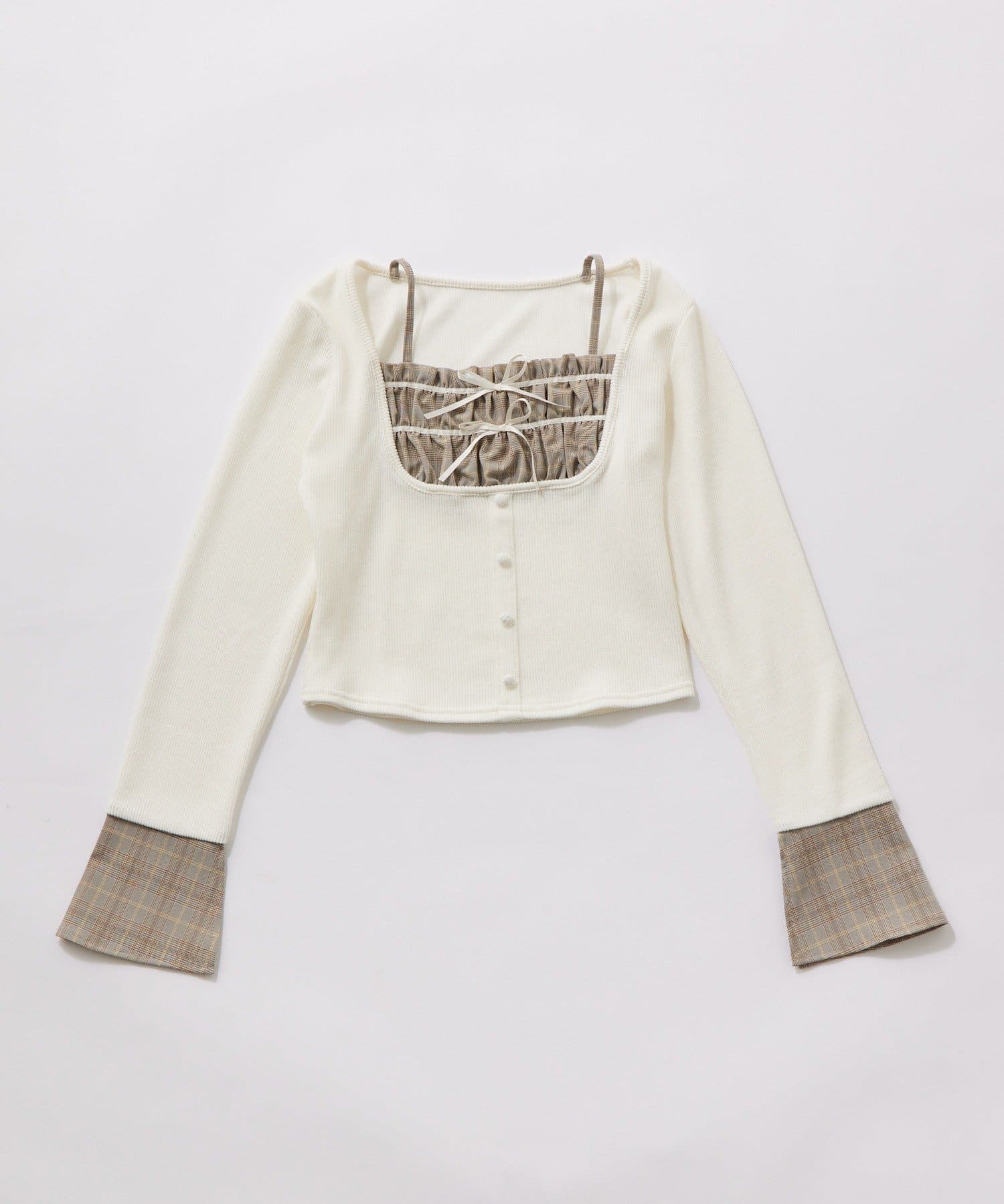 OLIVE des OLIVE(オリーブ デ オリーブ) レイヤードトップス