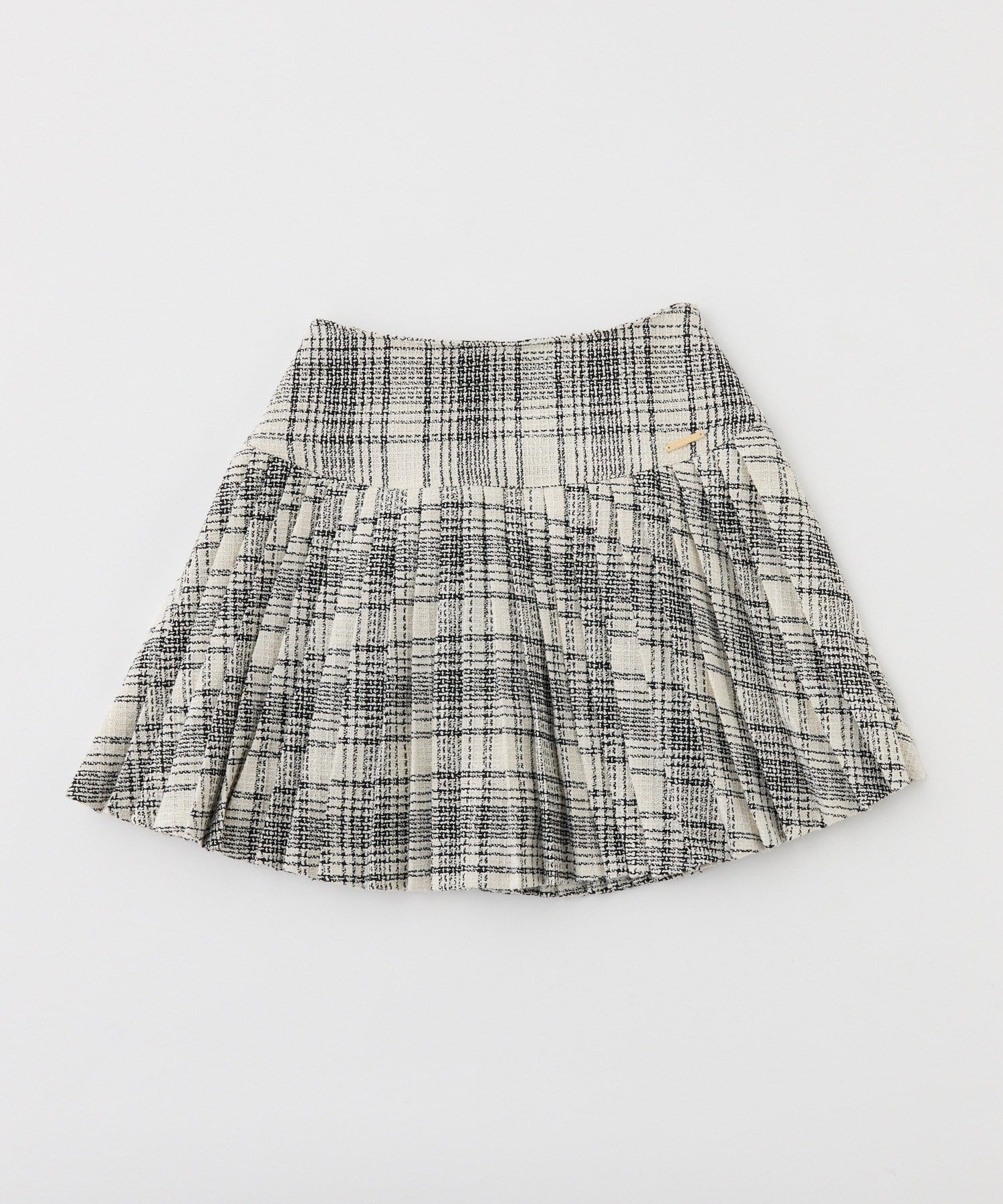 one after another NICE CLAUP(ワンアフターアナザー ナイスクラップ) 【WEB限定リバイバル】細プリーツミニスカート