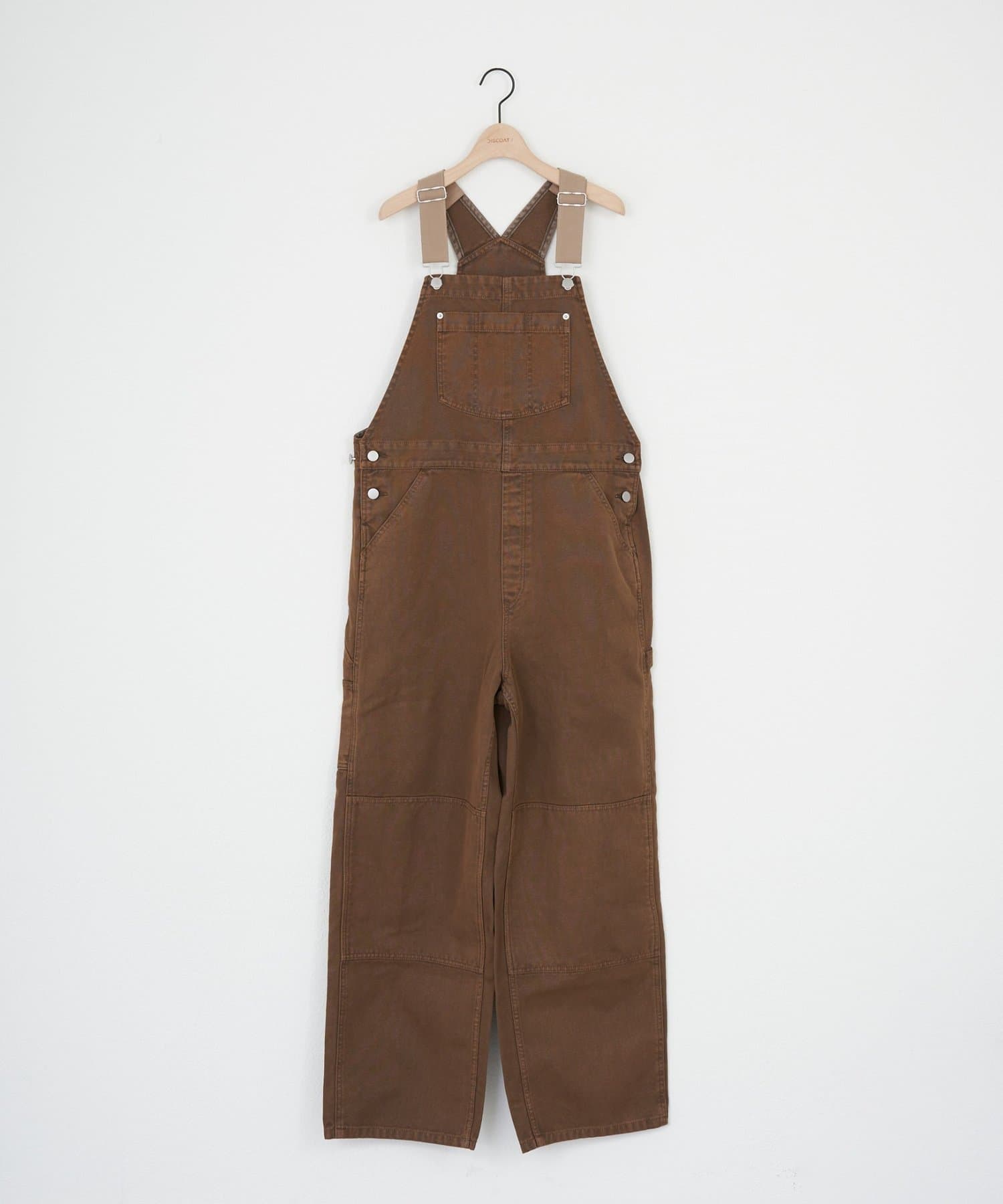 DISCOAT(ディスコート) 【SS先行予約/ユニセックス】製品染ダックオーバーオール
