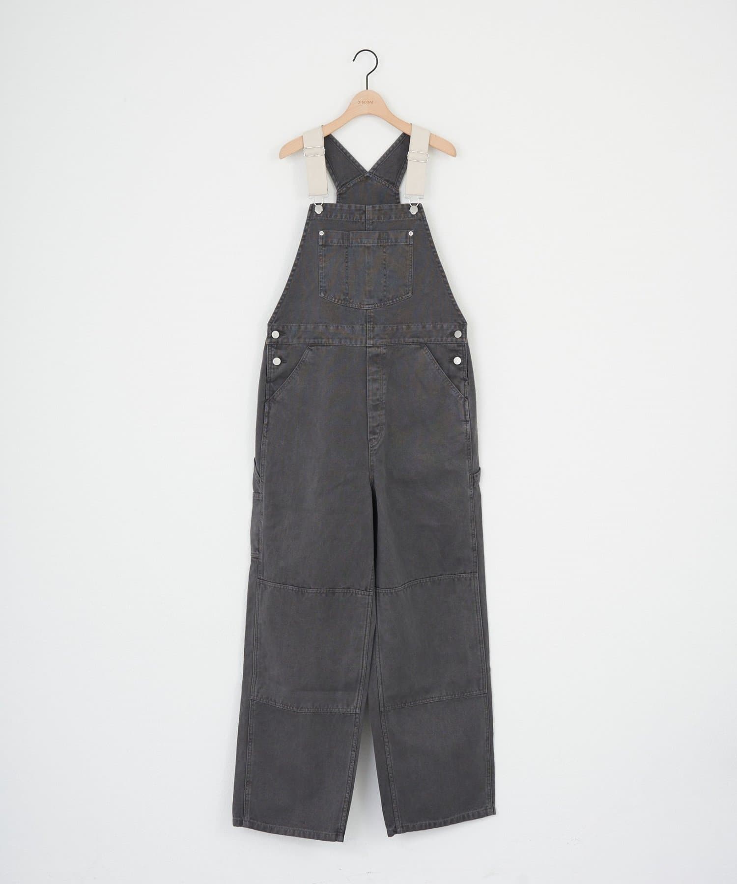 DISCOAT(ディスコート) 【SS先行予約/ユニセックス】製品染ダックオーバーオール