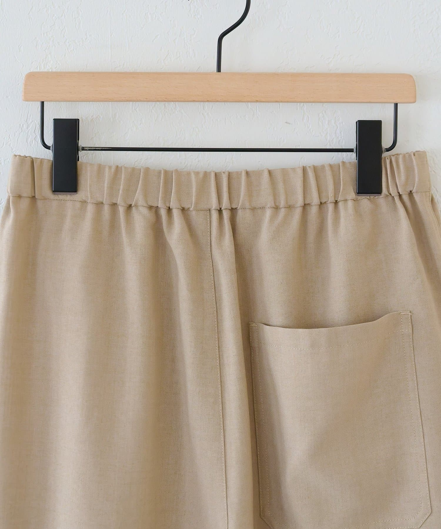 DISCOAT(ディスコート) 【Enlude/セットアップ対応】テックリネンワイドイージーパンツ《ユニセックス》