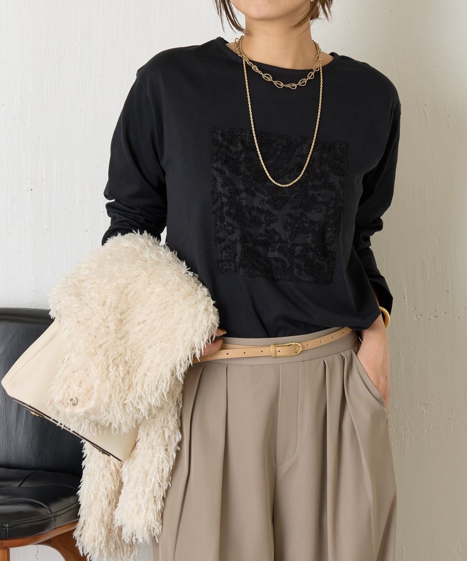 Jena　espace merveilleux(ジェナ　エスパスメルヴェイユ) カットジャガードロンT