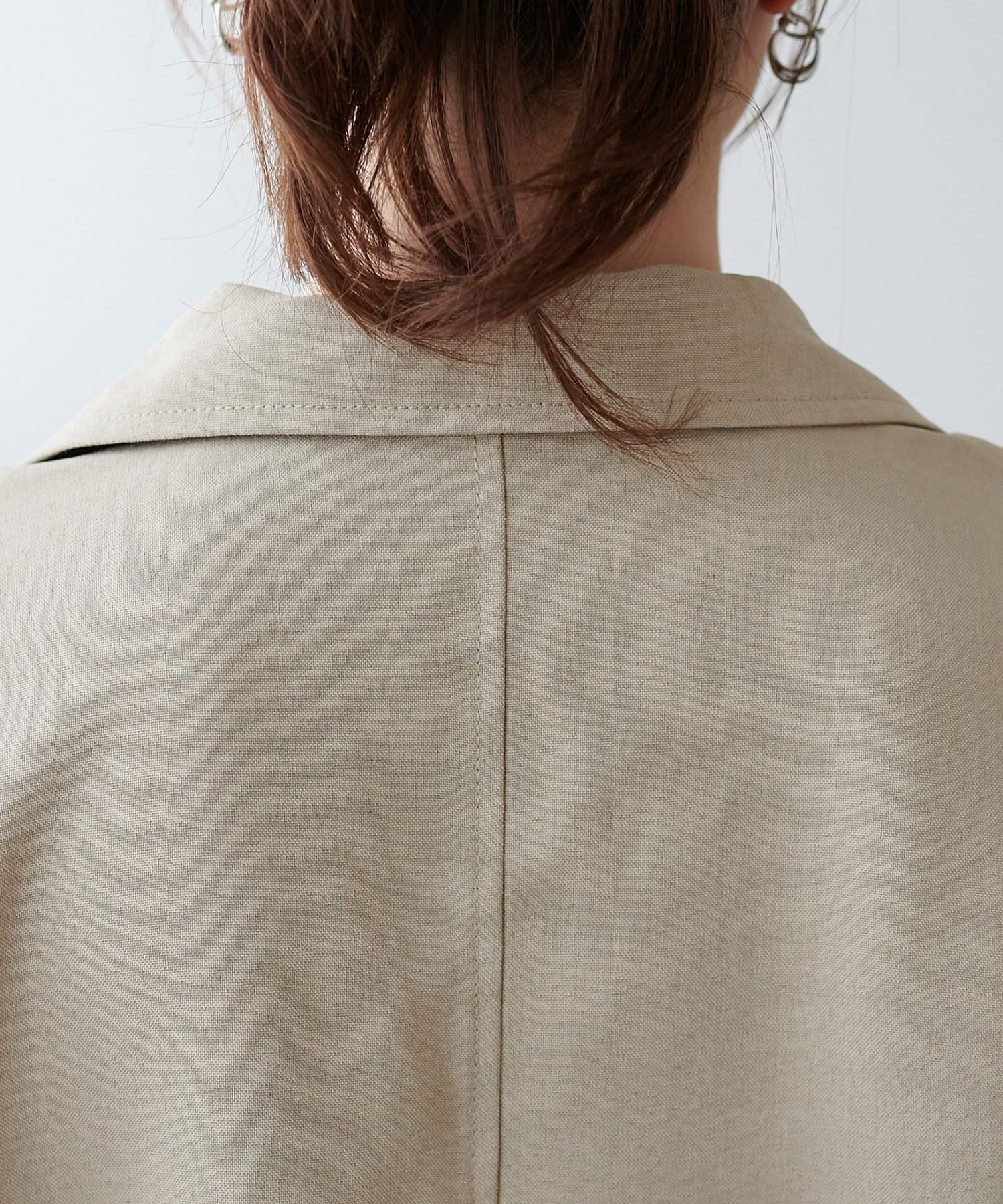 DISCOAT(ディスコート) 【Enlude】テックリネン半袖シャツジャケット