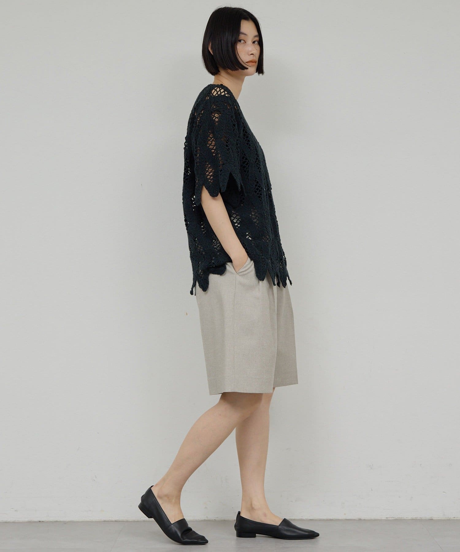 GALLARDAGALANTE(ガリャルダガランテ) 【1/1(木)12:00～予約開始】【Dhritië】レースプルオーバー