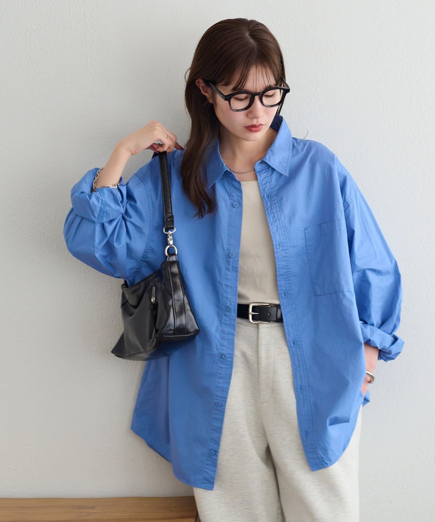 DISCOAT(ディスコート) 【Enlude】ポプリンオーバーシャツ《ユニセックス》