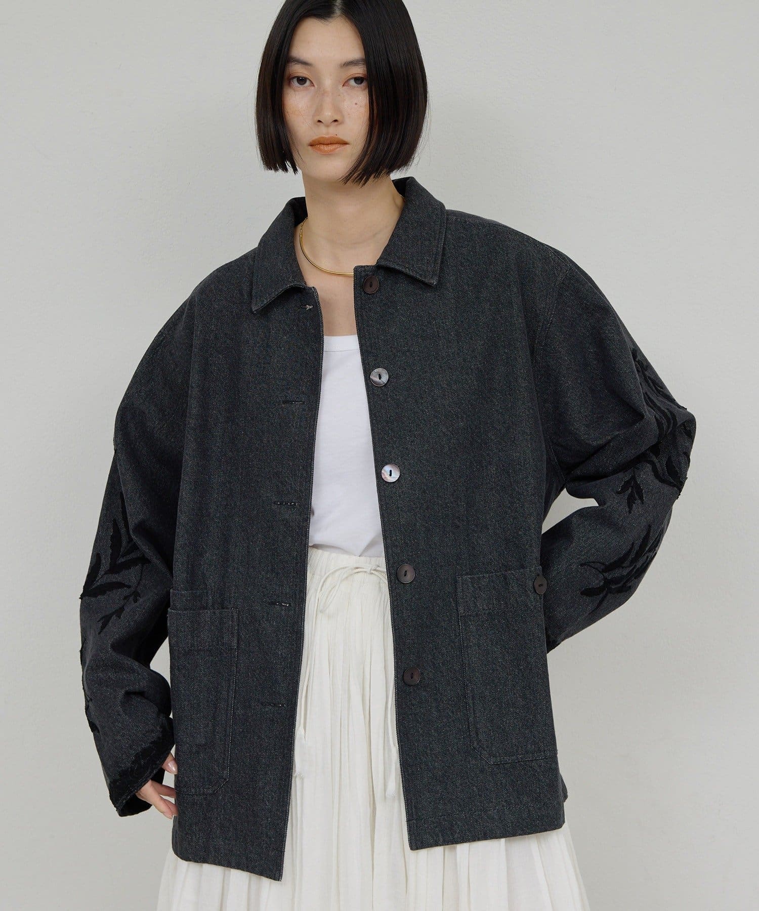 GALLARDAGALANTE(ガリャルダガランテ) 【1/1(木)12:00~予約開始】【Dhritië】エンブロイダリージャケット