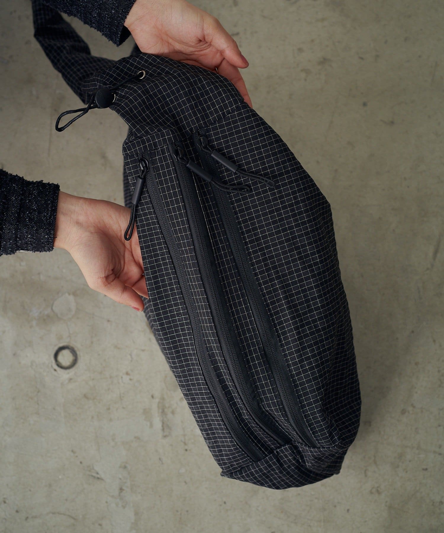 -goocy-(グーシー) チェックショルダーバッグ