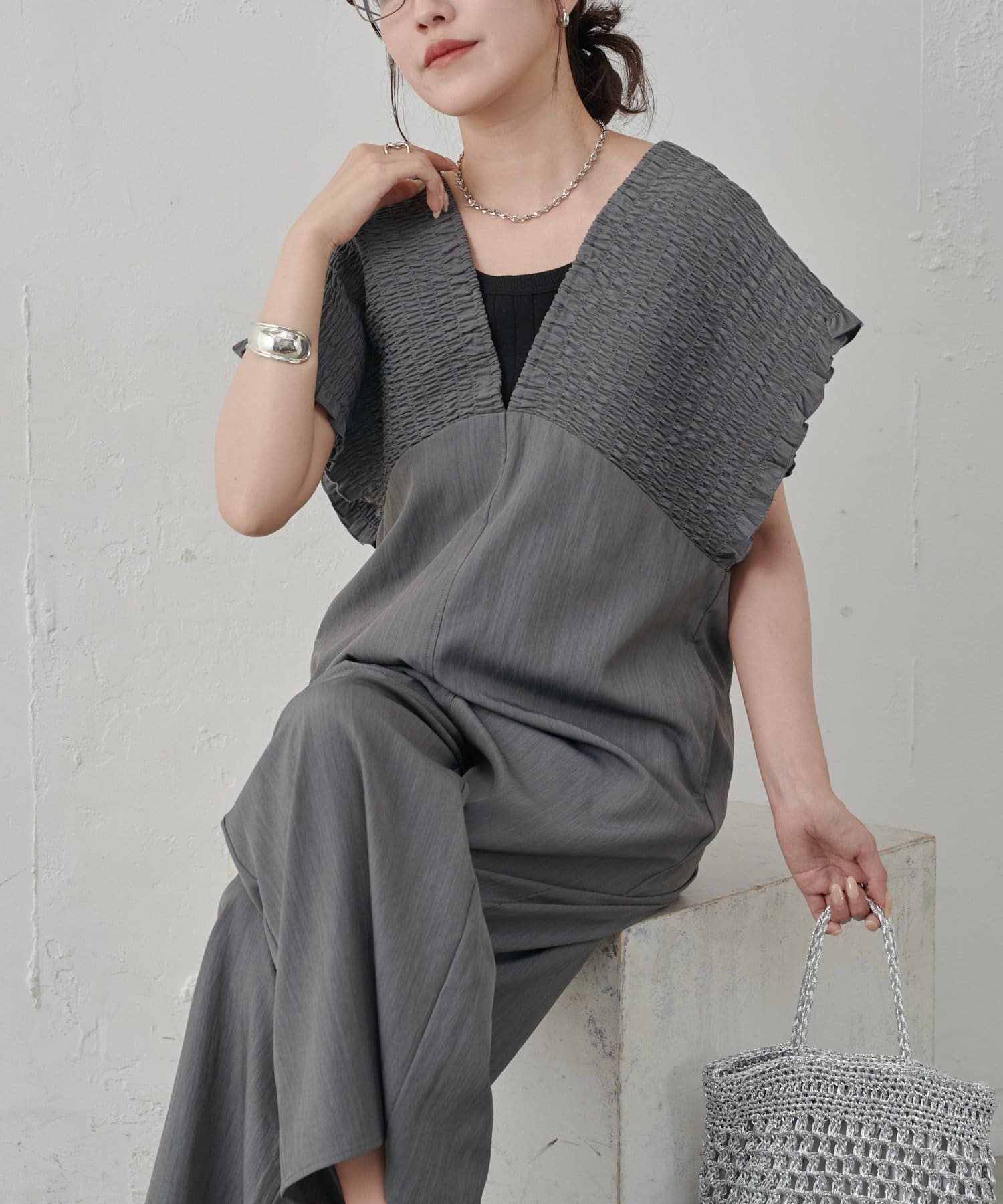 COLONY 2139(コロニー トゥーワンスリーナイン) 【WEB限定/リバイバル/新色追加】シャーリングオールインワン