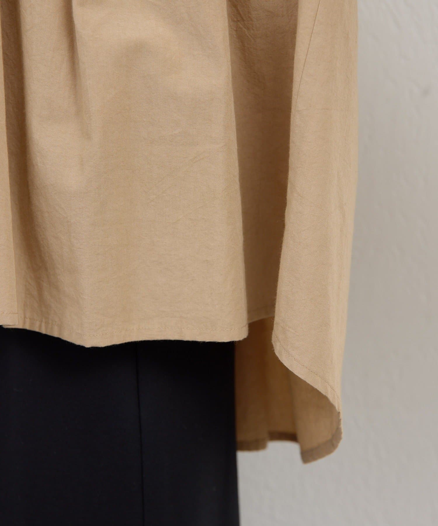 GALLARDAGALANTE(ガリャルダガランテ) 【1/1(木)12:00~予約開始】【Dhritië】ギャザースキッパーブラウス