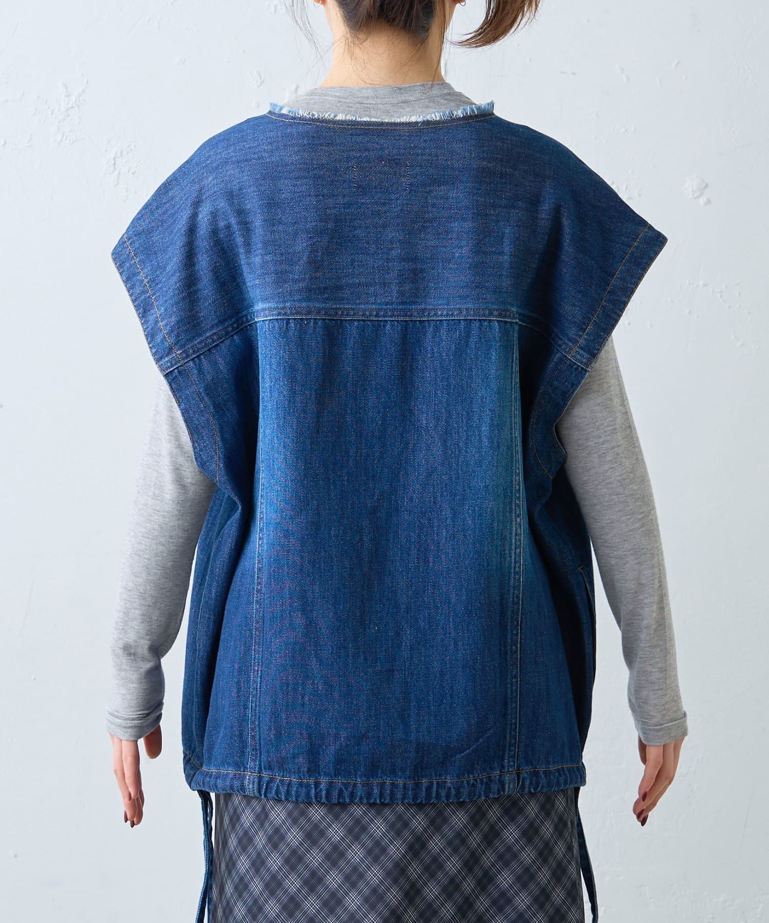 CIAOPANIC TYPY(チャオパニックティピー) 【アップデート／袖取り外し可能】柔らかデニムジャケット