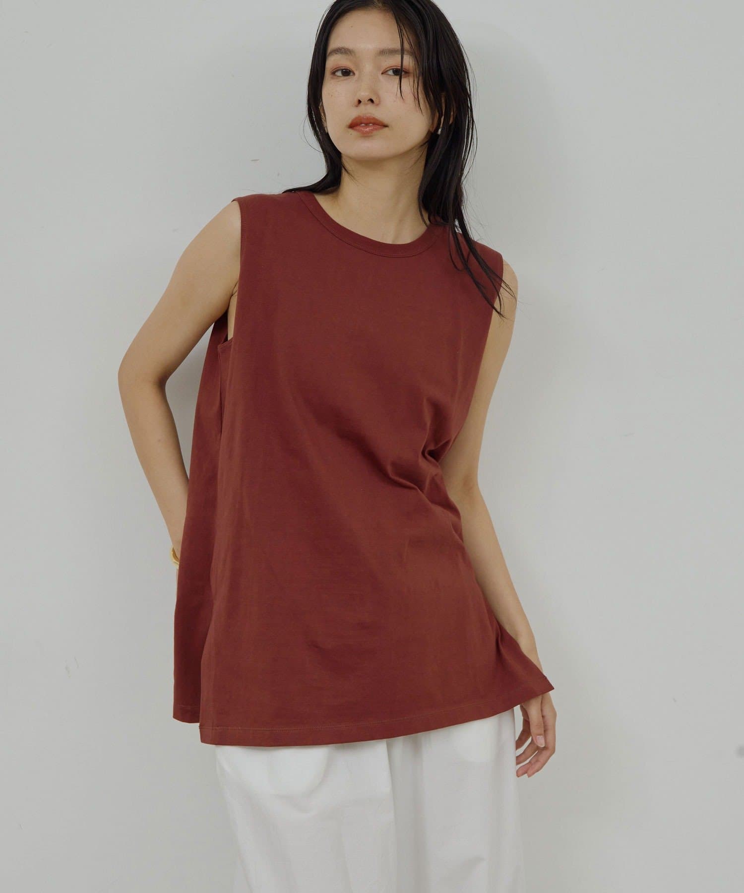 GALLARDAGALANTE(ガリャルダガランテ) 【1/1(木)12:00～予約開始】【Dhritië】レースノースリーブTee