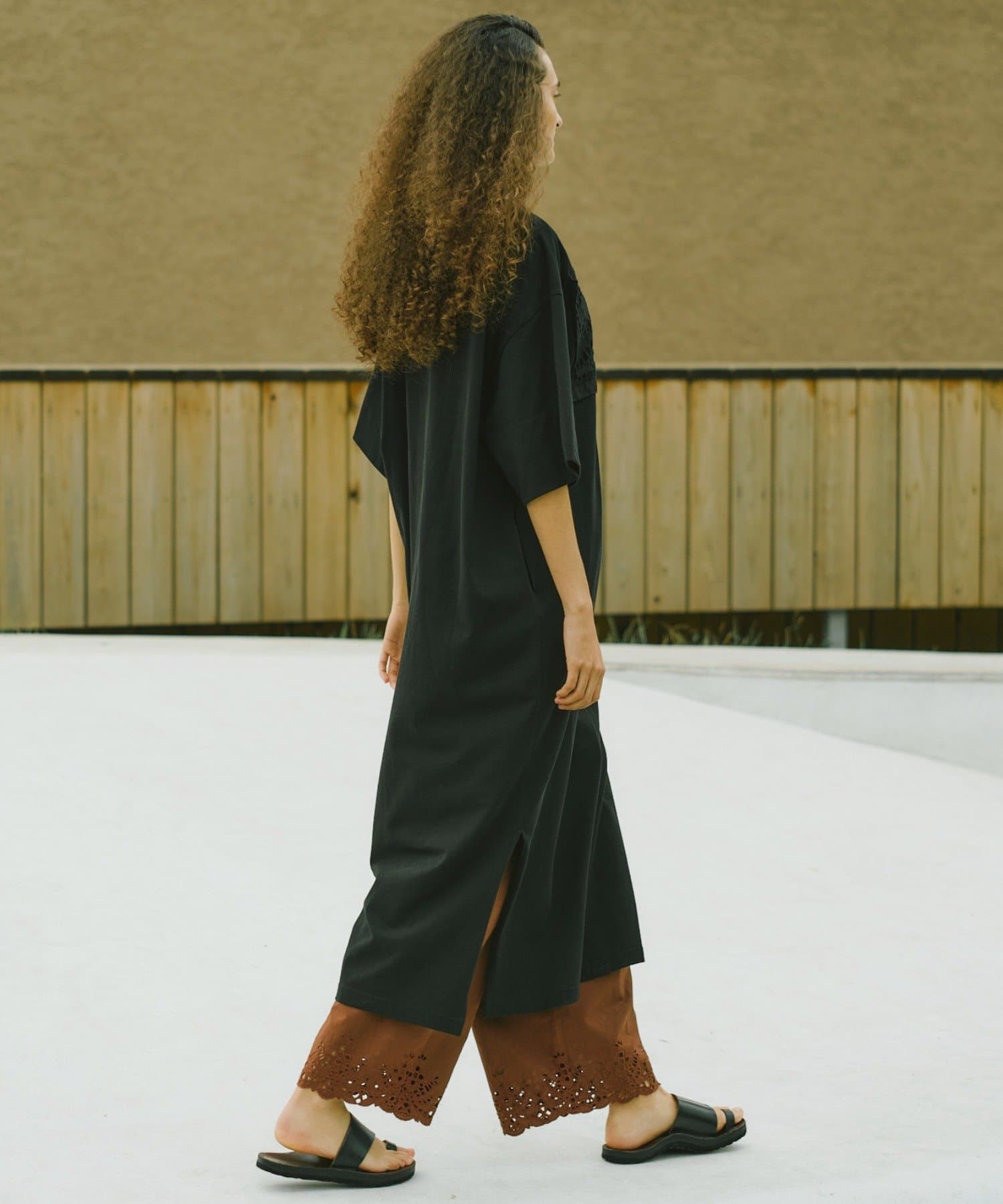 GALLARDAGALANTE(ガリャルダガランテ) 【1/1(木)12:00~予約開始】【Dhritië】レースパッチワークワンピース