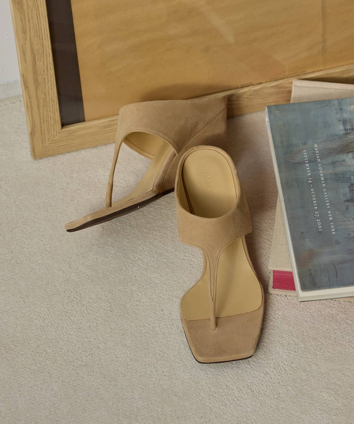 Whim Gazette(ウィム ガゼット) 【Hoaw.】ウェッジトングサンダル