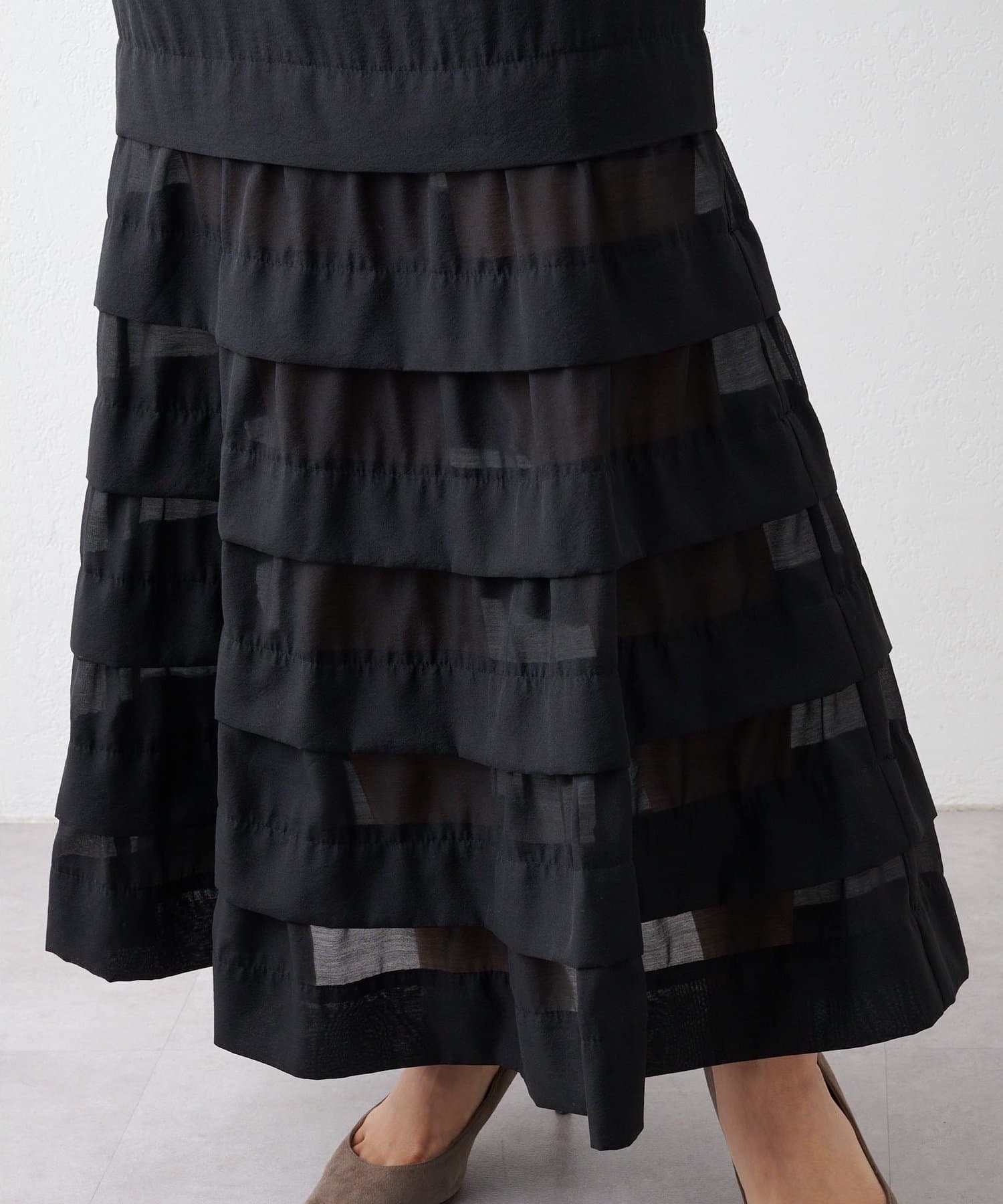 Whim Gazette(ウィム ガゼット) オーガンジーマーメイドスカート4